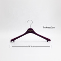 custom velvet hanger anti-slip luxury bridal gown wedding dress hanger space saving suit coat shirt clothes flocking hanger